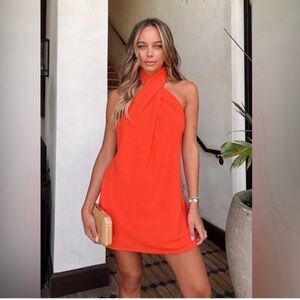 Show me your MuMu Jazmine halter dress